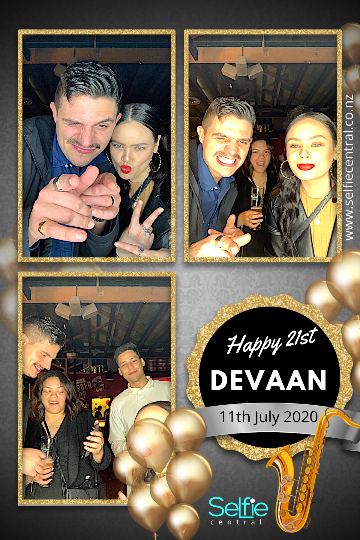 Happy 21st Devaan | View more photos from the event at gallery.photobooth.co.nz/u/SelfieCentral/Happy-21st-Devaan